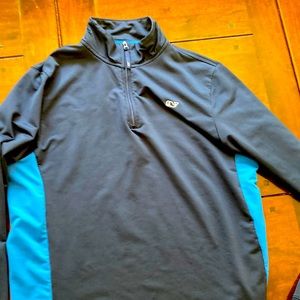 Vineyard Vines long sleeve 3/4 performance zip